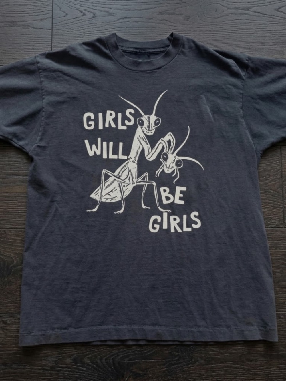 Girls Will Be Girls Graphic Tee - Black